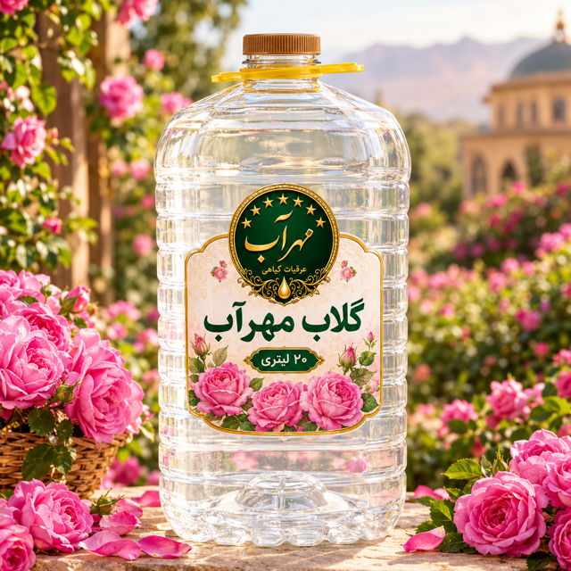 گلاب عمده ۲۰ لیتری کاشان
